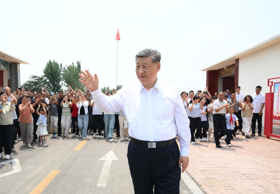 习近平在山东德州考察